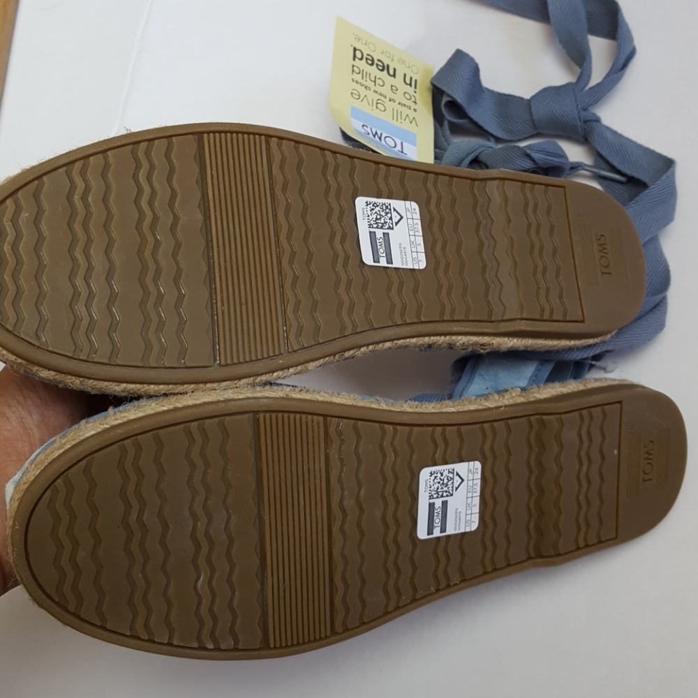 Toms skyway Bella espadrille shoes new - Picture 5 of 5